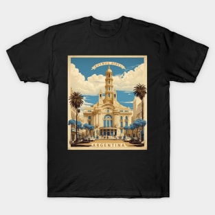 Buenos aires Argentina Vintage Tourism Poster T-Shirt